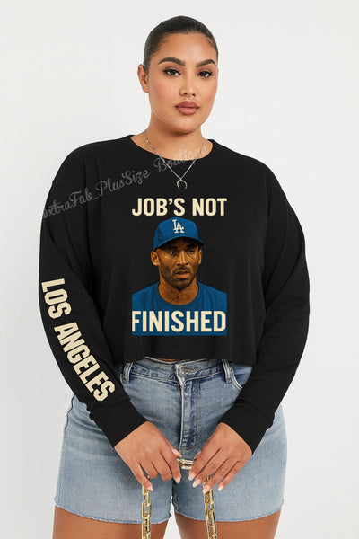 4 More!  Boxy Crops Long Sleeve Shirts