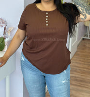 “Todos Los Días!” Thin Ribbed Top 1xl-4XL