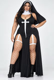 “Sultry Sinner!” 3 Piece Costume 1xl-4xl