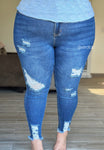 “Súper Peachy!” High Waisted Apple Shape Booty Jeans (2 colors)