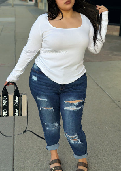 “Arianna “ Basic Ribbed Top
