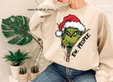 “Eww- People!” Crew Neck Sweater