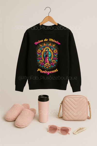 “Reina Del Cielo” Crew Neck Sweater