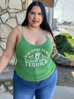 “Bring Tequila” Seamless Nylon Top