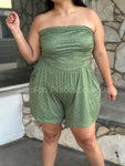 “Beautiful Lie!” ButterySoft Bandeu Romper