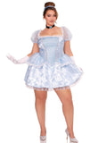 “Ballroom Babe Cinderella “Plus Size Costume 1xl-4XL