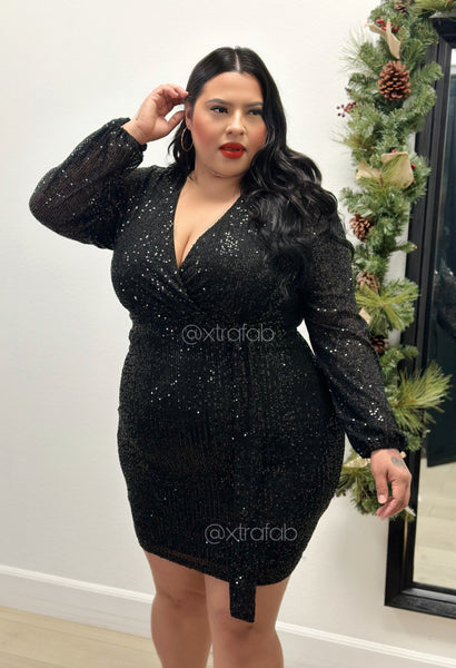 “Curvy & Classy” Sequins Dress