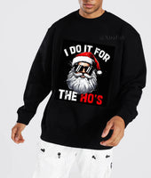 “Santas Helper” Crew Neck Sweater (sand color)