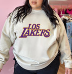 “Los Lakers” Crew Neck Sweater