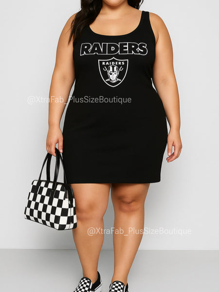 True Fan! Ribbed Dress