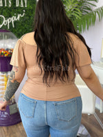 “Jolene!” Cotton Spandex Top
