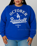October Baseball Crewneck