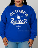 October Baseball Crewneck