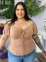 “Jolene!” Cotton Spandex Top