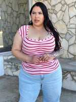 “Strawberry Short Cake!” Thick Ribbed Top