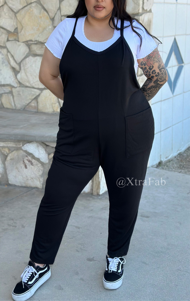 “Casually Strolling “ Overall Jumpsuit