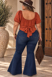 “En Peligro de Extinción” Wrap Corset Top