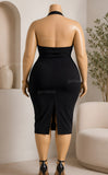 Cherry Bomb Halter Dress
