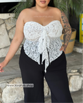 “Ya Sabes Dónde Encontrarme!” Lace Top