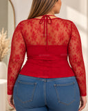 “Chula Vente!” Corset Lace Short Top