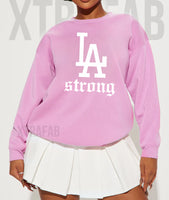 LA Strong Oversized Crewneck