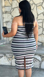 “Baja Fest!” Knitted Polyester Tube Dress