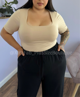 “Banda Mode!” Buttery Soft Top (nude brown)