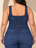“From The South” Soft Denim Top