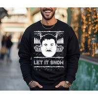 “Let ItSnow” Crew Neck Sweater