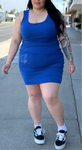 Just For You!” Cotton Basic Dress