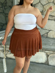 “La Única!” Soft Lace  High Waist Stretchy Skirt