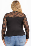 “ Emma” Lace Top (black)