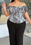 “Soft Money!” Corset Blouse
