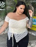 “Fiestas De Pueblo!” Top (cream color)