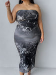 “Summer Nights!” Stretchy Fresh Tube Dress