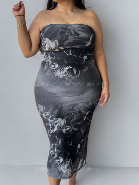 “Summer Nights!” Stretchy Fresh Tube Dress