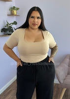 “Banda Mode!” Buttery Soft Top (nude brown)