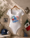 D0dgers Amor y México BodySuit