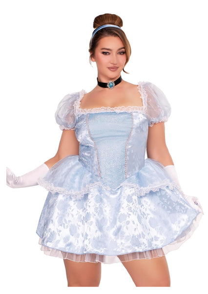 “Ballroom Babe Cinderella “Plus Size Costume 1xl-4XL