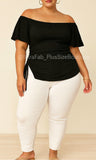“Sugar Rush” textured oversized Sleeves Top