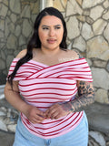 “Catch Me Or I’ll Go!” Thick Ribbed Top