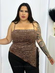 “Especialmente Para Ti!” Top Velvet Print