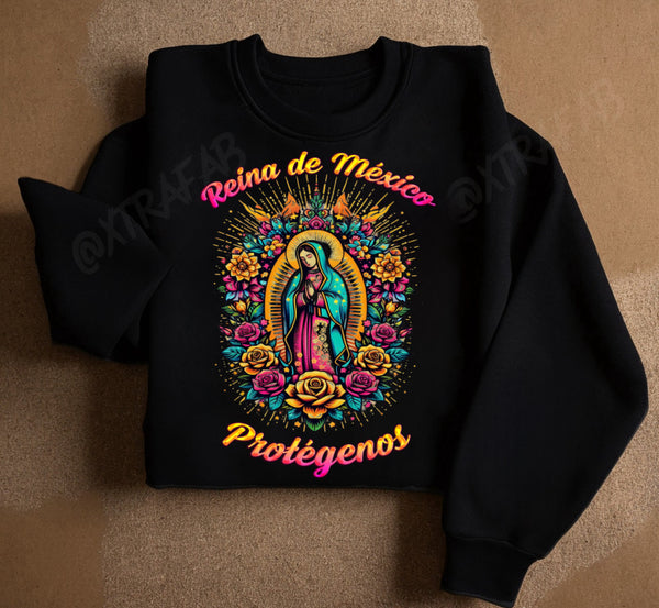 “Virgencita” Crew Neck Sweater