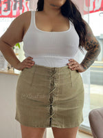 “El Me Gusta!” Denim Skirt