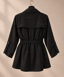Belted Duster Jacket (black)