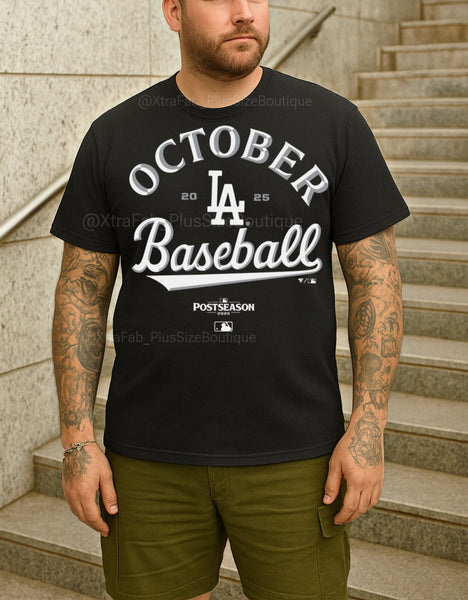 October BaseBall unisex Tshirt (Gillian Brand) small-6xl