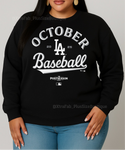 October Baseball Crewneck