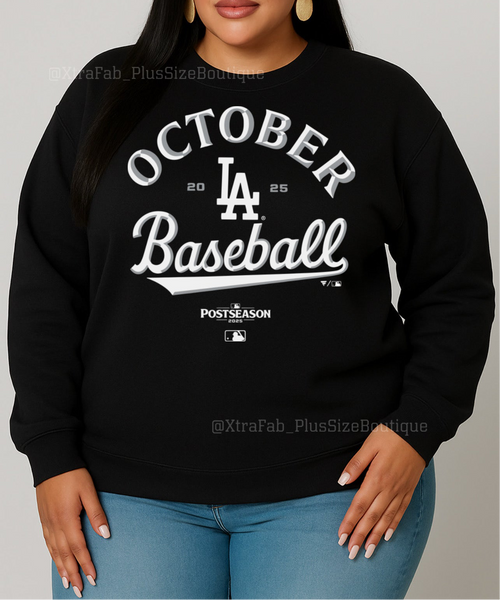 October Baseball Crewneck