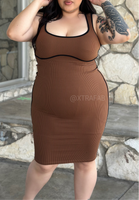 “Expresó !” Thick  Nylon Spandex Dress