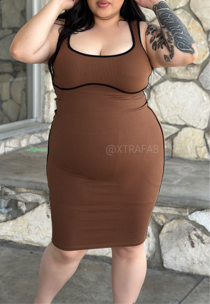 “Expresó !” Thick  Nylon Spandex Dress